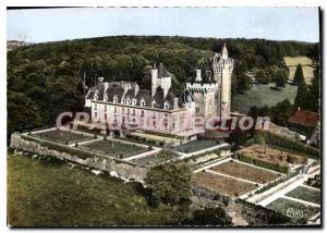 Postcard Modern Mountceau S Mines and The Chateau du Plessis