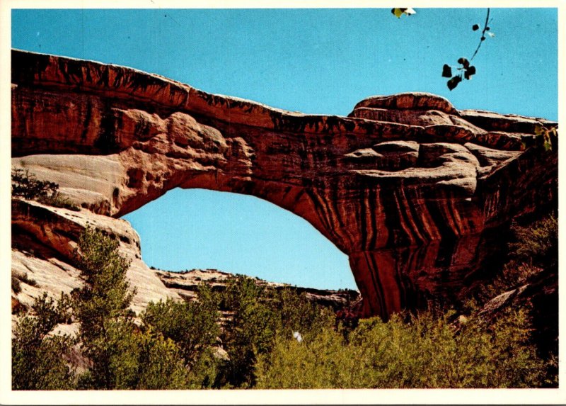 Utah Natural Bridges National Monument Sipapu Bridge