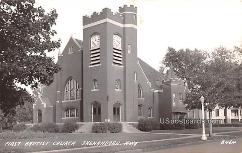 First Baptist Church - Shenandoah, Iowa IA  