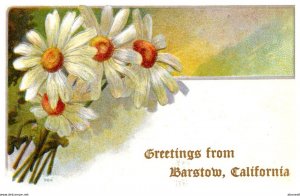 Greetings from Barstow  California