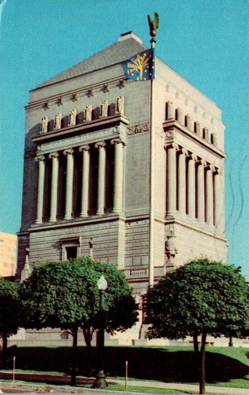 Indiana Indianapolis Indiana World War Memorial Shrine Building 1955