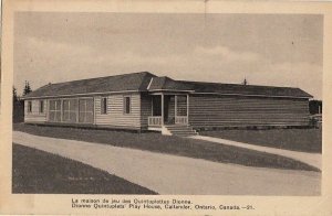 Postcard Dionne Quintuplets' Play House Callander Ontario Canada