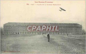 Old Postcard Pau Facade Barracks Army Bernadotte Jet