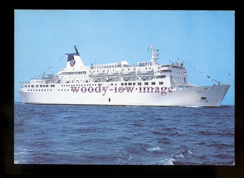 FE2783 - French SNMC Ferry - Liberte , built 1980 - postcard