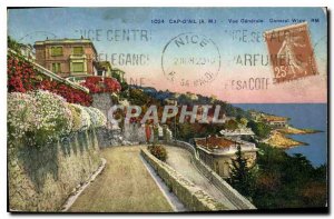 Old Postcard Cap d'Ail A M Vue Generale