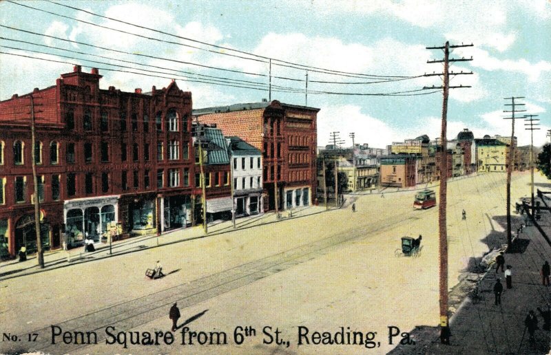 USA Penn Square from 6th St. Reading Pennsylvania 03.51