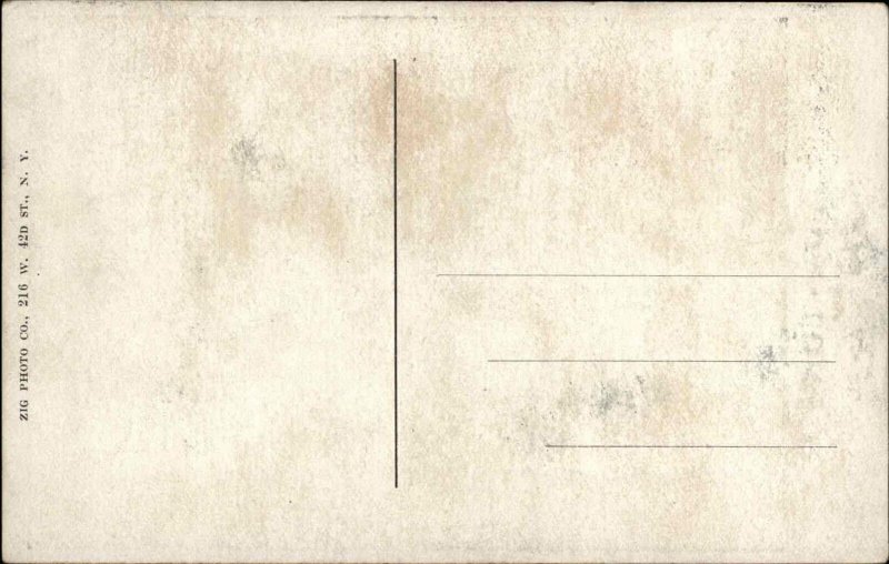 Circus Freak Sideshow Fat Man TOM-TON 645lbs c1910 Postcard