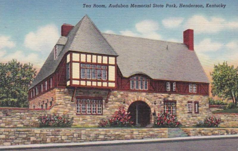 Kentucky Henderson Tea Room Audubon Memorial State Park Curteich