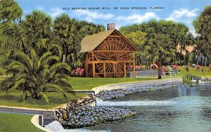 Old Spanish Sugar Mill De Leon Springs, Florida