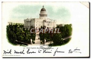 Postcard Old State Capitol Sancramenfo California