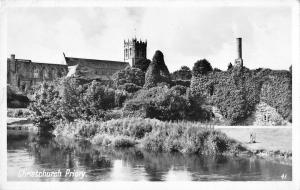 BR80872 christchurch priory real photo  uk