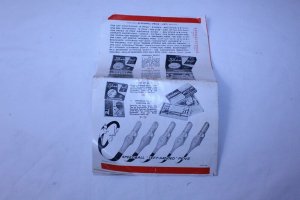 Vintage Advertising Pamphlet / Price List for Speedball Pens Form 300