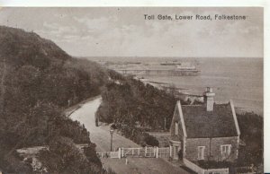 Kent Postcard - Toll Gate - Lower Road - Folkestone - TZ11768