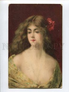 3047801 BELLE Lady w/ Long Hair by Angelo ASTI old