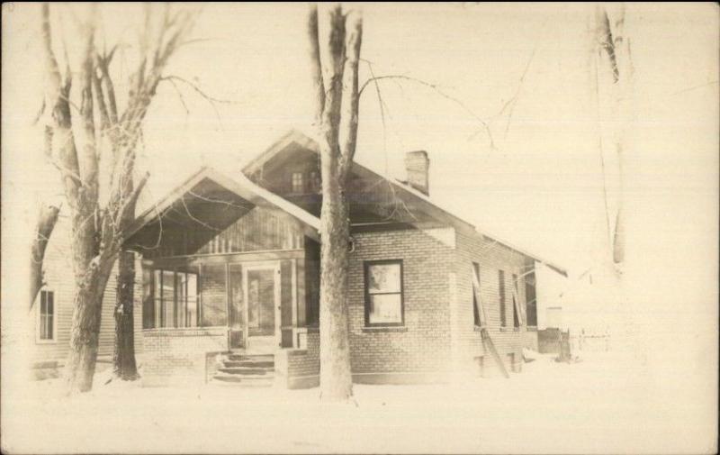 Home - Hutchinson MN Cancel 1914 Real Photo Postcard