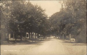 Warner NH Main St. c1910 Real Photo Postcard