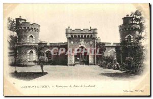 Old Postcard Surroundings of Vichy Make you Cbasse de Maulmont