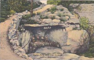 Tennessee Chattanooga Lookout Mountain Shelter Rock Rock City Gardens