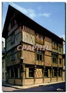 Modern Postcard Bar sur Seine Aube Maison Renaissance