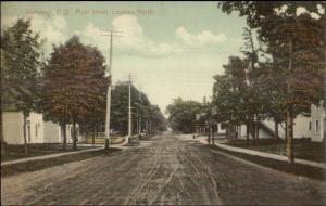 Stanstead Quebec Main St. North c1910 Postcard