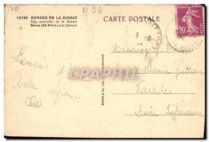 Old Postcard Gorges De La Diosaz Servoz near Chamonix