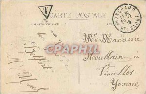 Old Postcard Belfort Castle and Lion