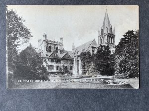 Christ Church College Cathedral&Dining Hall Oxford UK Litho Postcard H1351083831