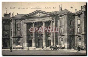 Paris Postcard Old Town Hall of the 5th