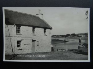 Scotland KIRKCUDBRIGHT The Harbour Cottage - Old RP Postcard