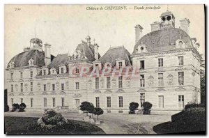 Old Postcard Cheverny Main Facade