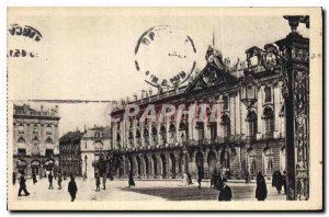 Postcard Old Place Stanislas Nancy City Hall and Prefecture