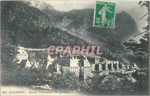 Old Postcard Dauphine Grande Chartreuse general view