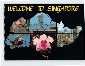 Postcard Singapore Attractions Welcome to Singapore