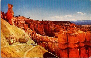 Utah Bryce Canyon National Park Switchbacks On Navajo Trail