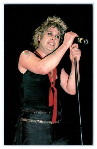 Rock Music Star OZZY OSBOURNE  c1980s Coral-Lee #133 Postcard ~ Mike Roberts