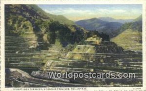 Ifugao Rice Terraces Mountain Province Philippines Unused 