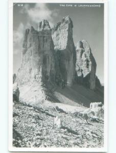 old rppc TRE CIME DI LAVAREDO Auronzo Di Cadore & Toblach Dobbiaco Italy i2924