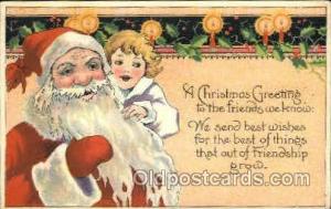 Santa Claus Christmas Unused 