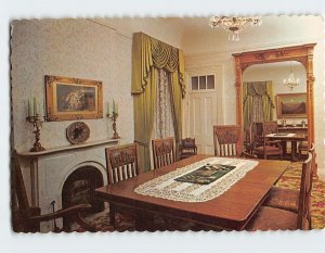 Postcard Dining Room in Bowers Mansion Washoe County Nevada USA