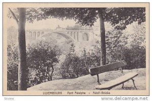 Pont Adolphe - Adolf Brucke, Luxembourg, 1900-1910s