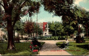 Michigan Detroit Grand Circus Park 1912