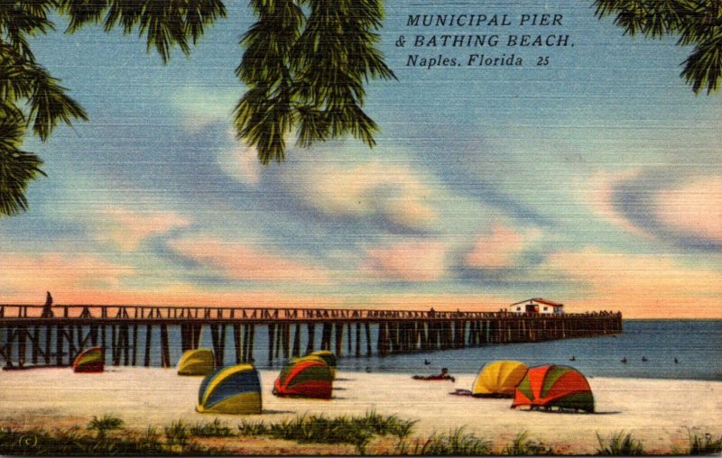 Florida Naples Municipal Pier & Bathing Beach