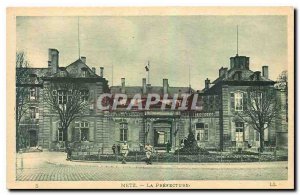 Old Postcard Metz Prefecture