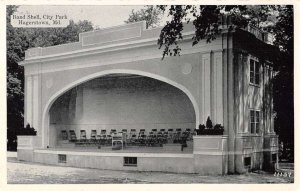 Hagerstown Maryland Band Shell City Park Vintage Postcard AA20200