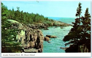 Postcard - Schoodic Point, Acadia National Park, Maine, USA
