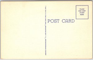 Biloxi Mississippi MS, Greetings, Big Letters, Famous Places, Vintage Postcard