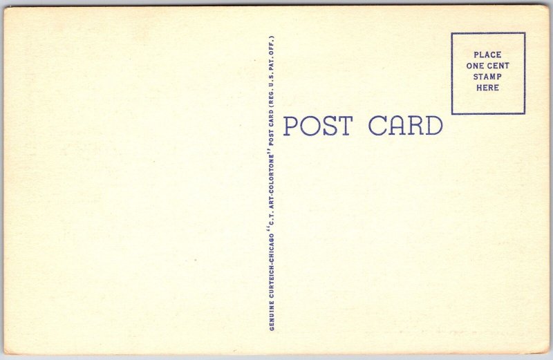 Biloxi Mississippi MS, Greetings, Big Letters, Famous Places, Vintage Postcard