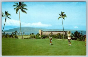 Ka'anapali Golf Course And Beach Hotel, Kaanapali, Maui, Hawaii Vintage Postcard