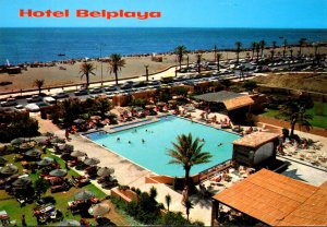 Spain Costa Del Sol Torremolinos Hotel Belplaya Swimming Pool