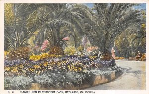 Flower Bed in Prospect Park Redlands CA